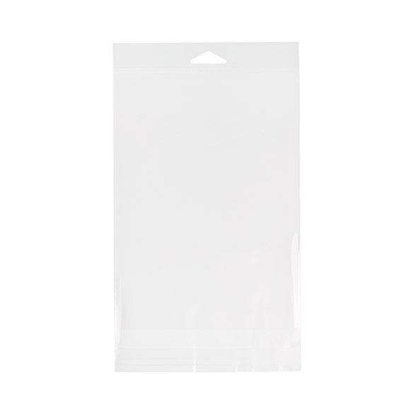 Headerbeutel Transparent 15.2x20.3cm Wiederverschließbar (100 Stück) [HB6X8E]
