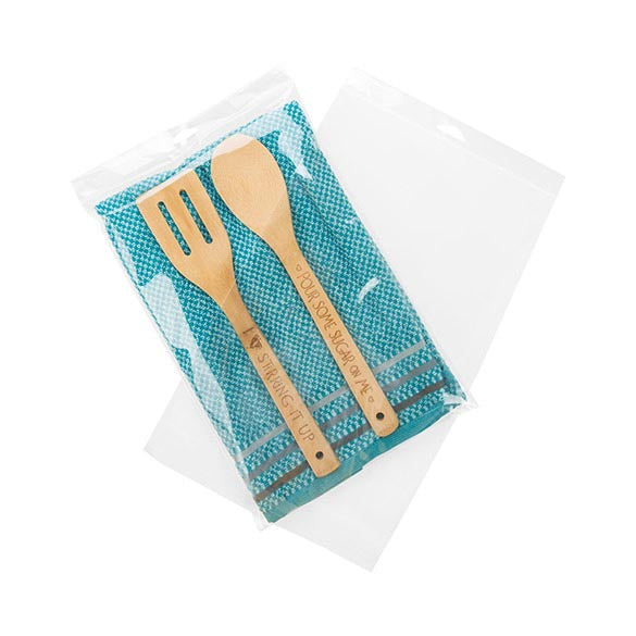 Headerbeutel Transparent 22.9x34.6cm Wiederverschließbar (100 Stück) [HB913]