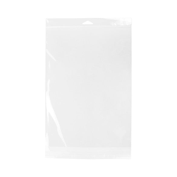 Headerbeutel Transparent 23.5x33cm Wiederverschließbar (100 Stück) [HB9X13]