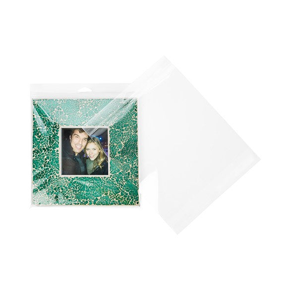 Headerbeutel Transparent 22.9x22.9cm Wiederverschließbar (100 Stück) [HB9X9E]