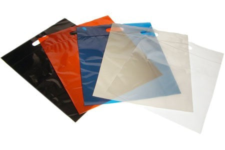 Polytragetaschen Transparent 33.6x33.6 + 6.4cm 75 Mikron mit Druckverschluss (100 Stück) [ZH13CL5]