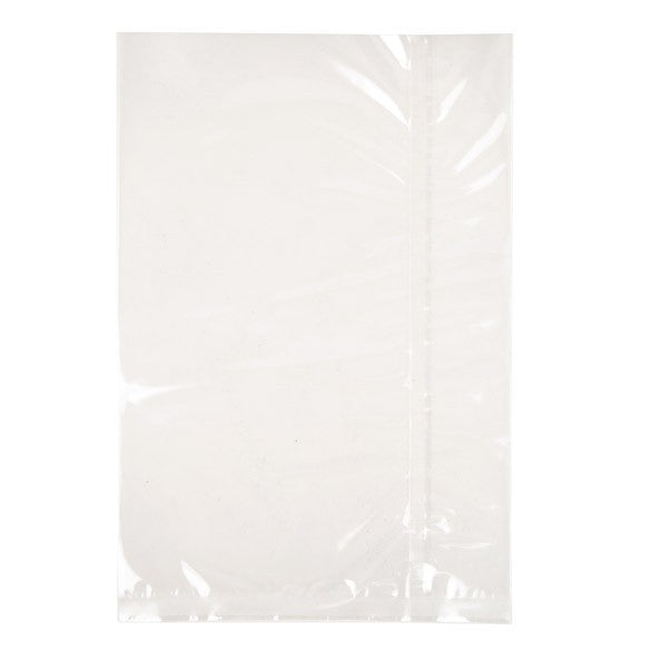Plastikbeutel 17.8x25.4cm 30 Mikron Verschweißbar durch Hitze (100 Stück) [SFB710]