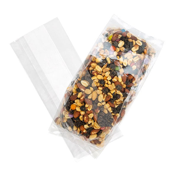 Plastikbeutel 12.7x7.6x30.5cm laminiert und mit Seitenfalten (100 Stück) [HDGB1]