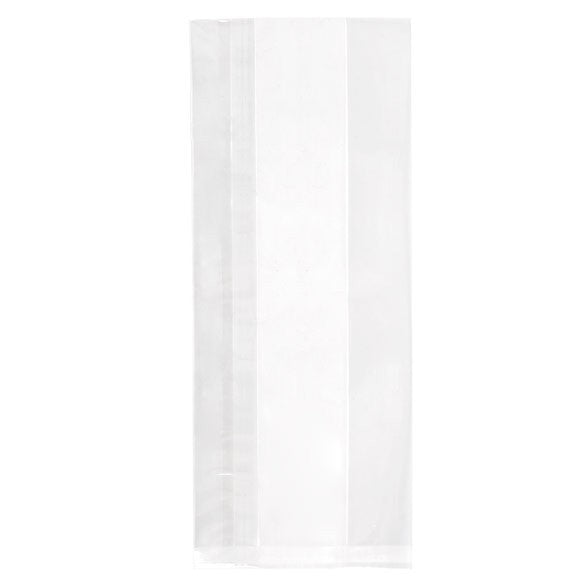 Plastikbeutel 12.7x7.6x30.5cm laminiert und mit Seitenfalten (100 Stück) [HDGB1]