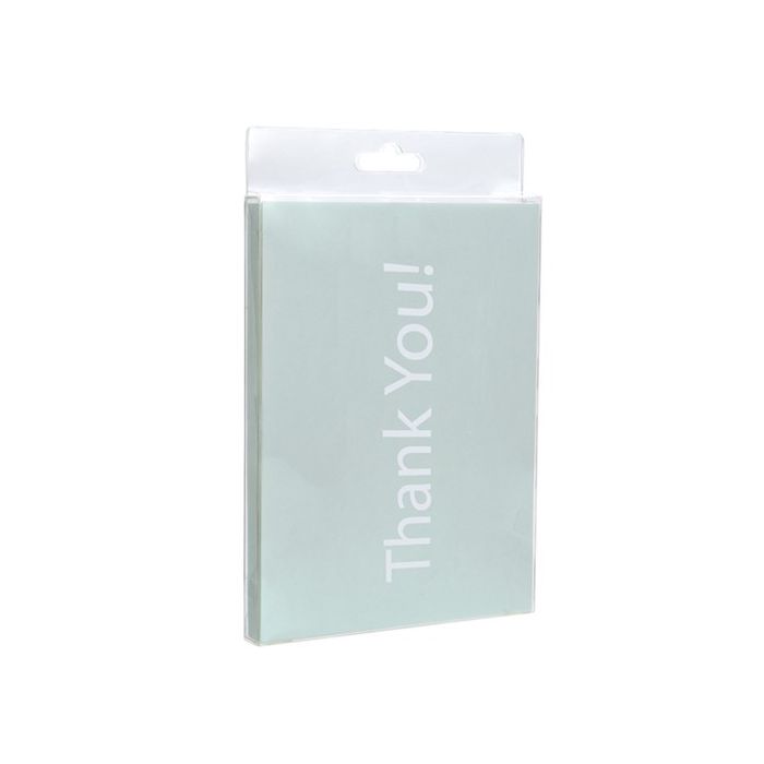 Klarsichtschachteln 13.7x1.6x18.7cm mit Aufhängeloch (25 Stück) [HFB1]