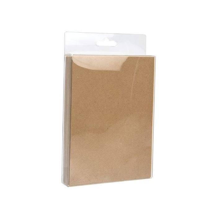 Klarsichtschachteln 14.9x2.5x16.8cm mit Aufhängeloch (25 Stück) [HFB16]