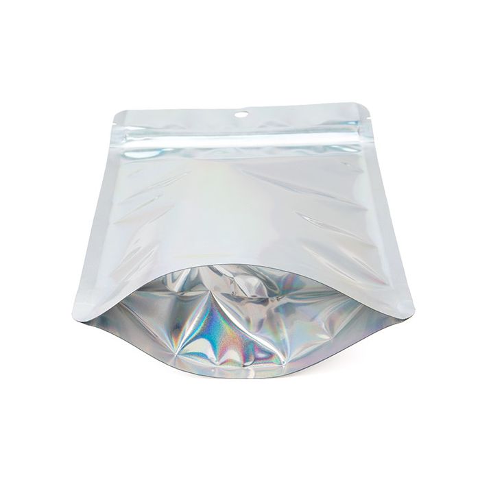 Standbodenbeutel Holographisch 10.8x6x23.8 cm (25 Stück) [ZBGH1N]