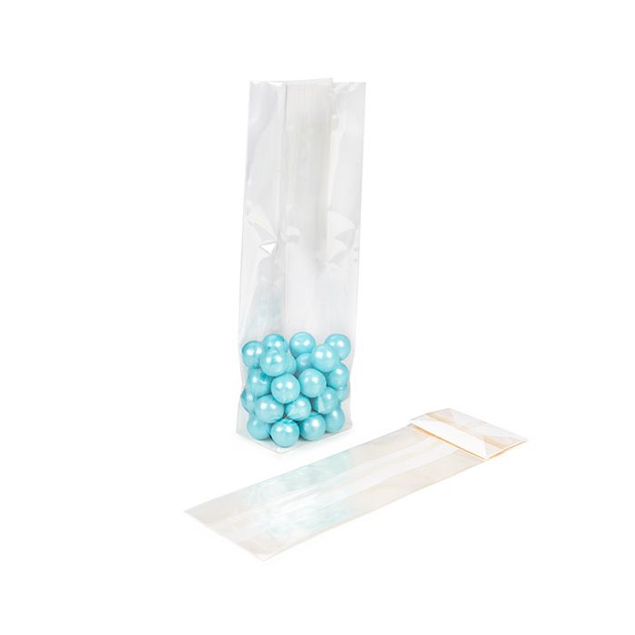 Umweltfreundliches Haus kompostierbar Blockbodenbeutel mit Bodenblatt 8.9x5.7x30.5 cm (100 Stück) [FGPBE16]