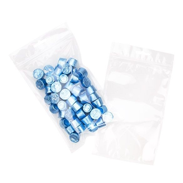 Druckverschlussbeutel mit Euroloch PP 12.7x20.8cm Laminiert (100 Stück) [HZB6]