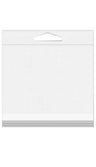 Headerbags 13.8x13.3cm Reclosable and Crystal Clear