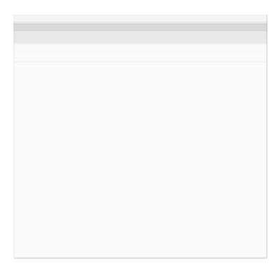 Plastic Bags 23.5x23cm Transparent Peel and Seal