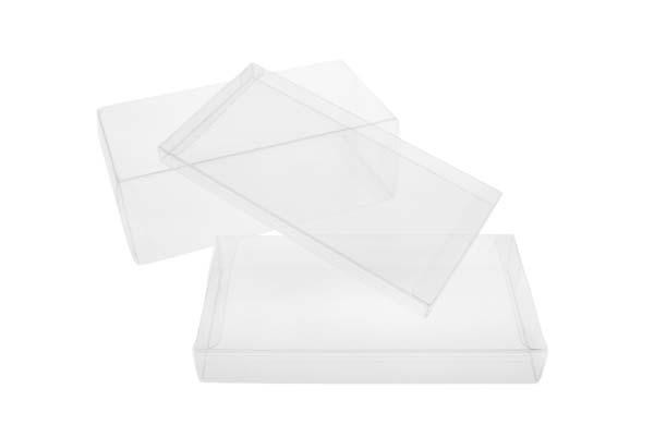 Plastic Gift Boxes 12.1x1.6x15.7cm Crystal Clear