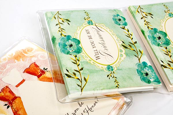 Vinyl Pouches "Wallet style" 15.6x25.1cm