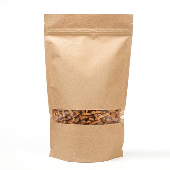 Stand Up Pouches Kraft 17x9x28.5cm | 340 grams