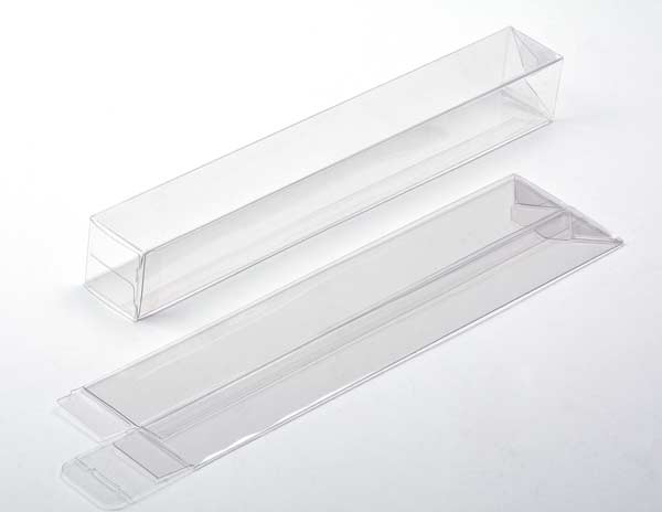 Plastic Gift Boxes 4x4x30.6cm Autolock Bottom