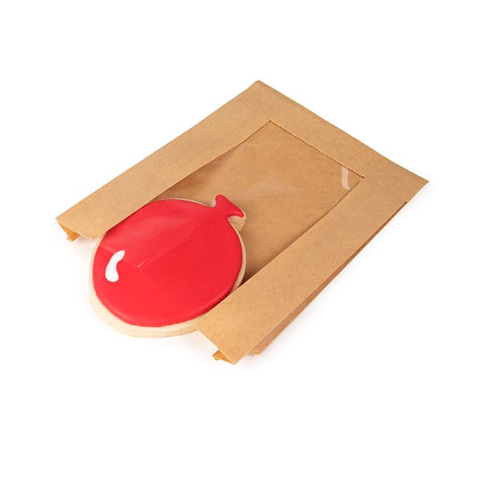 Kraft Klappenbeutel 13x2,9x17,8 cm mit Seitenfalte (100 Stück) [KBB6]