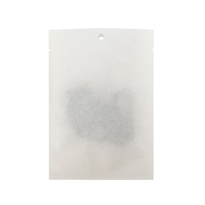 Kraft Klappenbeutel Weiß Umweltfreundliche 10,2x15,2 cm Verschließbar (100 Stück) [KHS46WK]