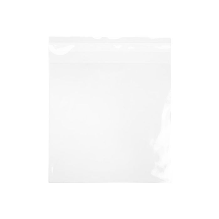 Plastikbeutel 16x15.5cm Transparent & Wiederverschließbar (100 Stück) [KO-30169]