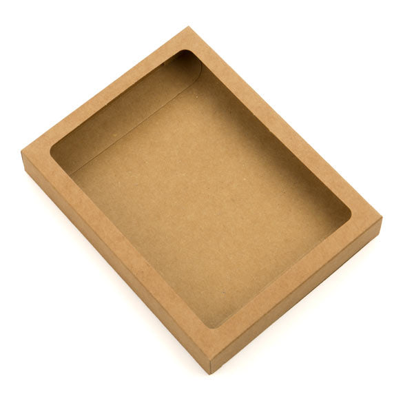 Pappschachteln mit Sichtfenster 11.4x2.2x14.9cm (25 Stück) [WKR247]
