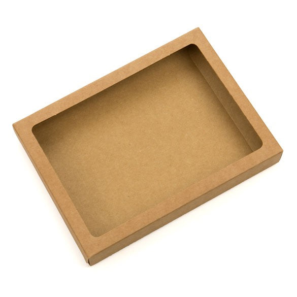 Pappschachteln mit Sichtfenster 12.4x2.2x16.8cm (25 Stück) [WKR267]