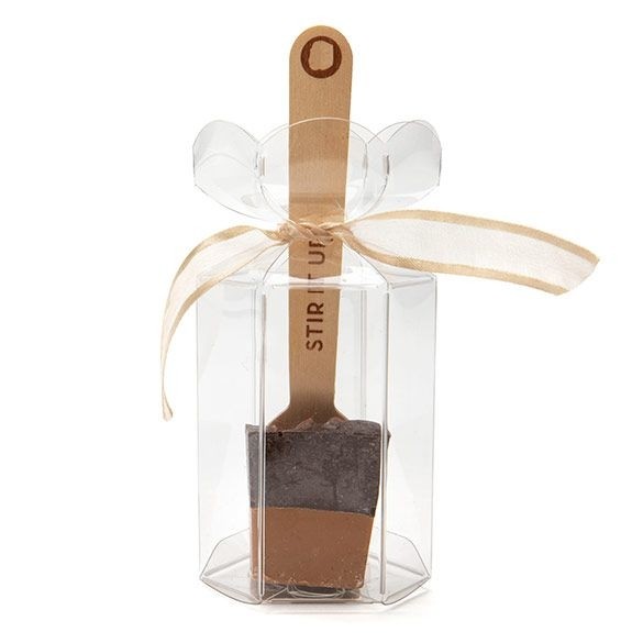 Klarsichtschachteln mit Blumenspitze 4.9x4.9x7.6cm (25 Stück) [FS354]