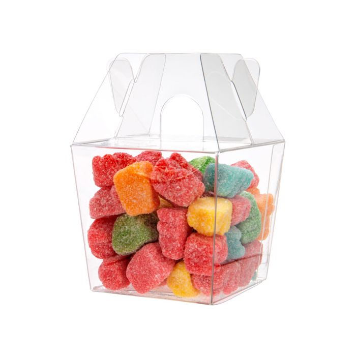 Klarsichtschachteln Take-Away-Stil 6x5.1x5.4cm (25 Stück) [FS282]