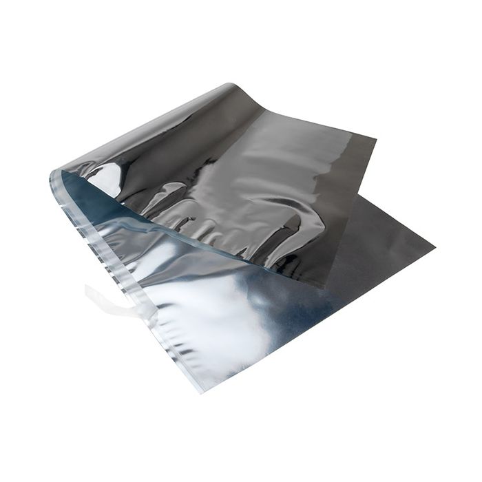 Folientopper Metallic Silber 30,5x63,5 cm (25 Stück) [MT4S]