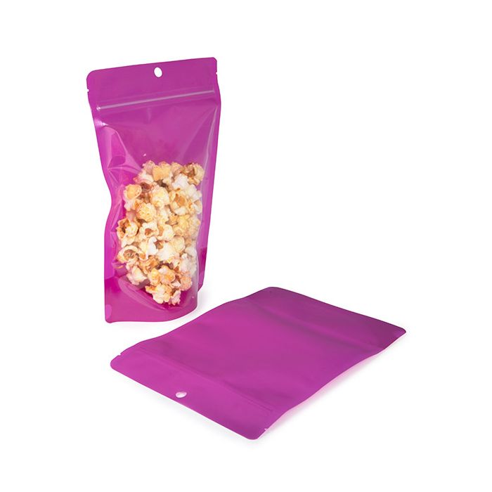 Standbodenbeutel Neon Purpel 14.9x8.9x23.2 cm (100 Stück) [ZBGN7PR]