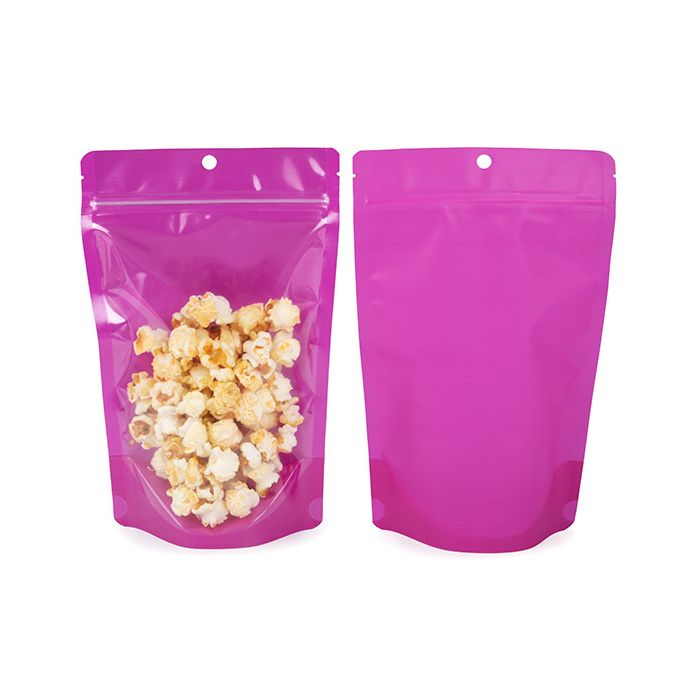 Standbodenbeutel Neon Purpel 14.9x8.9x23.2 cm (100 Stück) [ZBGN7PR]