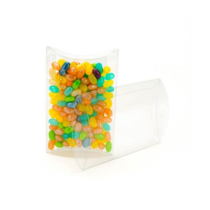 Kissenschachteln Transparent 10.2x2.9x15.2cm (25 Stück) [PB77NH]