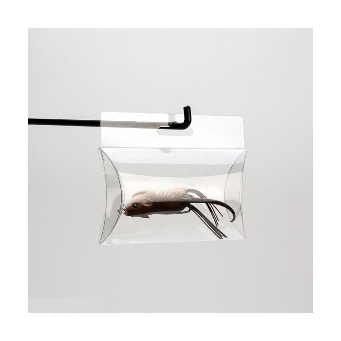 Kissenschachteln Transparent 10x3x15cm mit Aufhängeloch (25 Stück) [PBSH77]