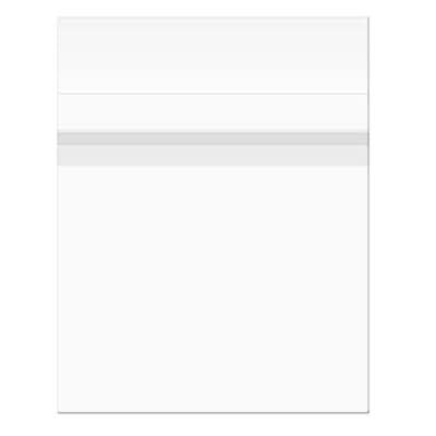 Klappenbeutel 8.3x8.3cm Hochtransparent (100 Stück) [B33PC]