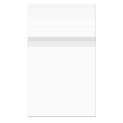 Plastikbeutel 22.2x28.3cm Premium mit Schutzverschluss (100 Stück) [PR811S]