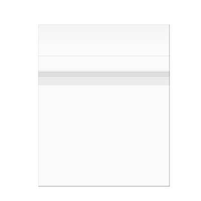 Plastikbeutel 22.2x28.3cm Premium mit Schutzverschluss (100 Stück) [PR811S]