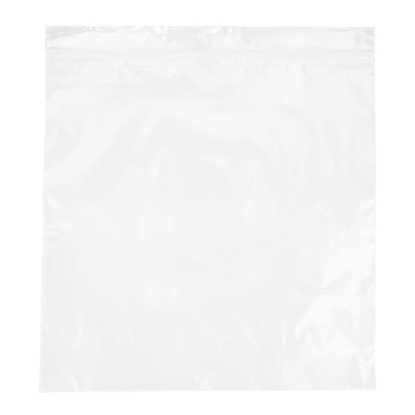 Druckverschlussbeutel Transparent 25.5x25.5cm PE 50 Mikron (100 Stück) [2PE1010]