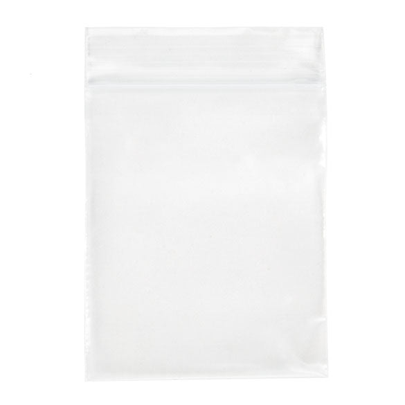 Druckverschlussbeutel Transparent 6.5x7.5cm PE 50 Mikron (100 Stück) [2PE2H3]