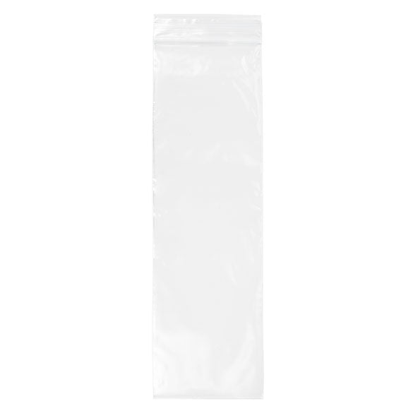 Druckverschlussbeutel Transparent 7.5x25.5cm PE 50 Mikron (100 Stück) [2PE310]