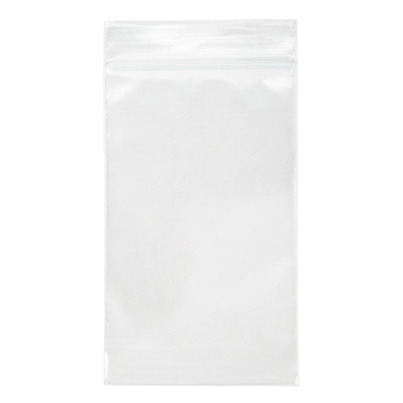 Druckverschlussbeutel Transparent 7.5x12.5cm PE 50 Mikron (100 Stück) [2PE35]