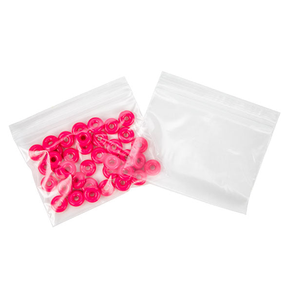 Druckverschlussbeutel Transparent 10x7.5cm PE 50 Mikron (100 Stück) [2PE43]