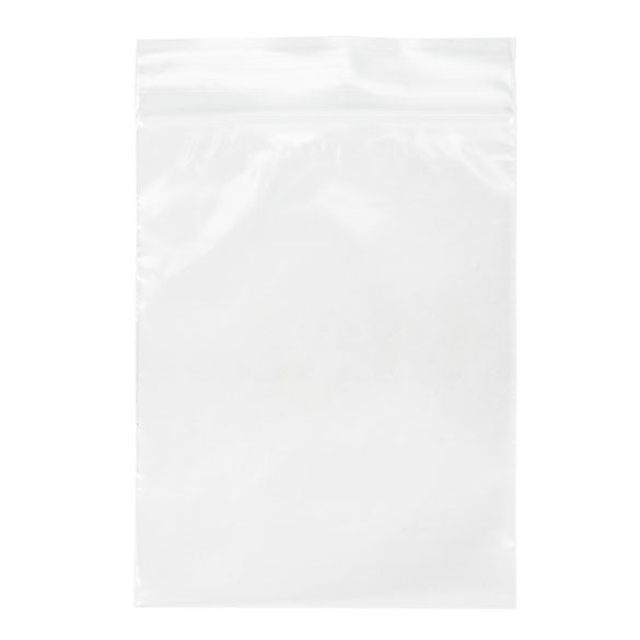 Druckverschlussbeutel Transparent 10x12.5cm PE 50 Mikron (100 Stück) [2PE45]