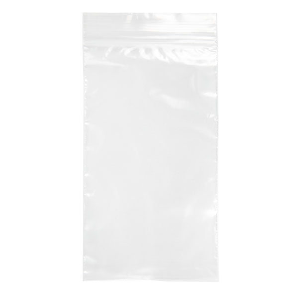 Druckverschlussbeutel Transparent 10x18cm PE 50 Mikron (100 Stück) [2PE47]