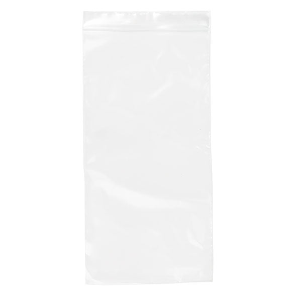 Druckverschlussbeutel Transparent 12.7x25.5cm PE 50 Mikron (100 Stück) [2PE510]