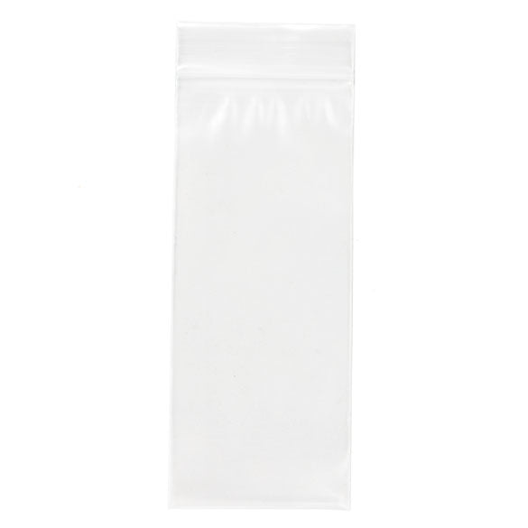 Druckverschlussbeutel Transparent 6.5x15cm PE 100 Mikron (100 Stück) [4PE2H6]