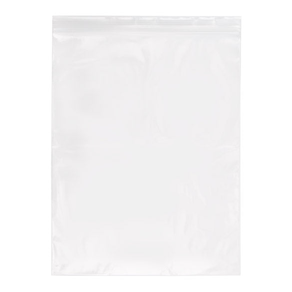 Druckverschlussbeutel Transparent 25.5x33cm PE 50 Mikron (100 Stück) [2PE1013]