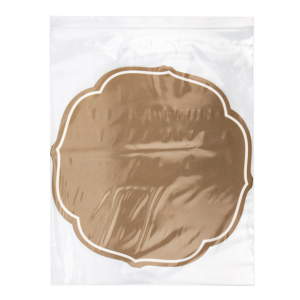 Druckverschlussbeutel Transparent 40.5x61cm PE 50 Mikron (25 Stück) [2PE1624]