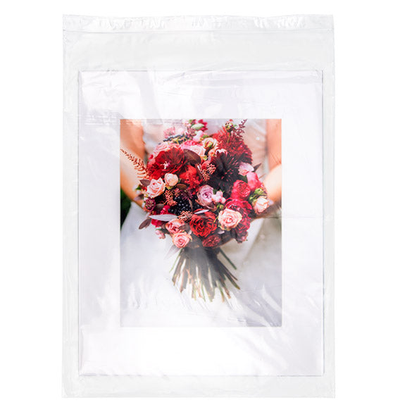 Druckverschlussbeutel Transparent 45.5x61cm PE 50 Mikron (25 Stück) [2PE1824]