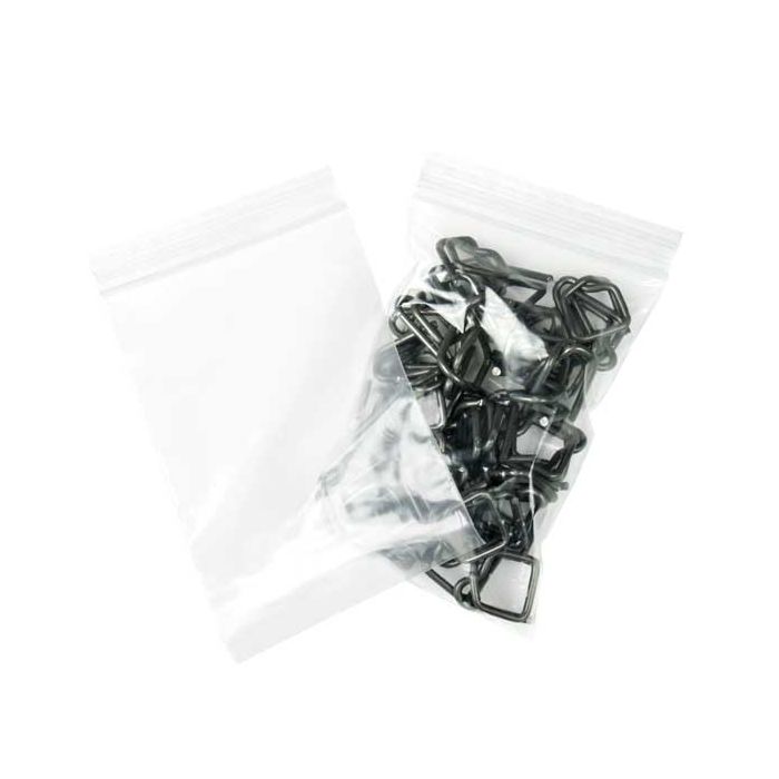 Druckverschlussbeutel Transparent 10x15cm PE 50 Mikron (100 Stück) [2PE46]