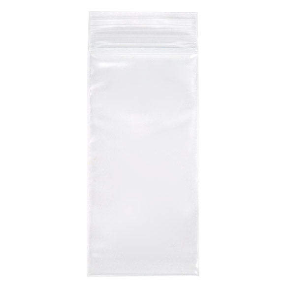 Druckverschlussbeutel Transparent 5x10cm PE 100 Mikron (100 Stück) [4PE24]