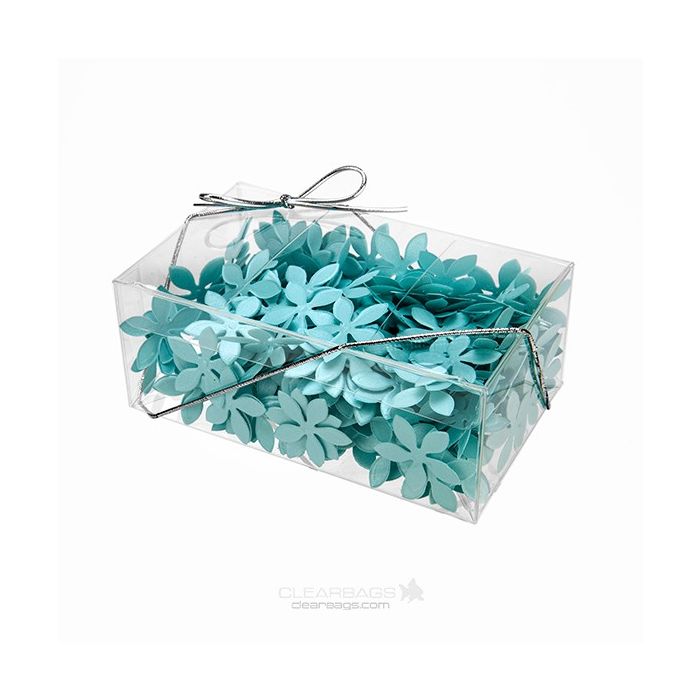 Klarsichtschachteln 12.7x7.6x5.1cm mit Automatikboden (25 Stück) [PLB199]