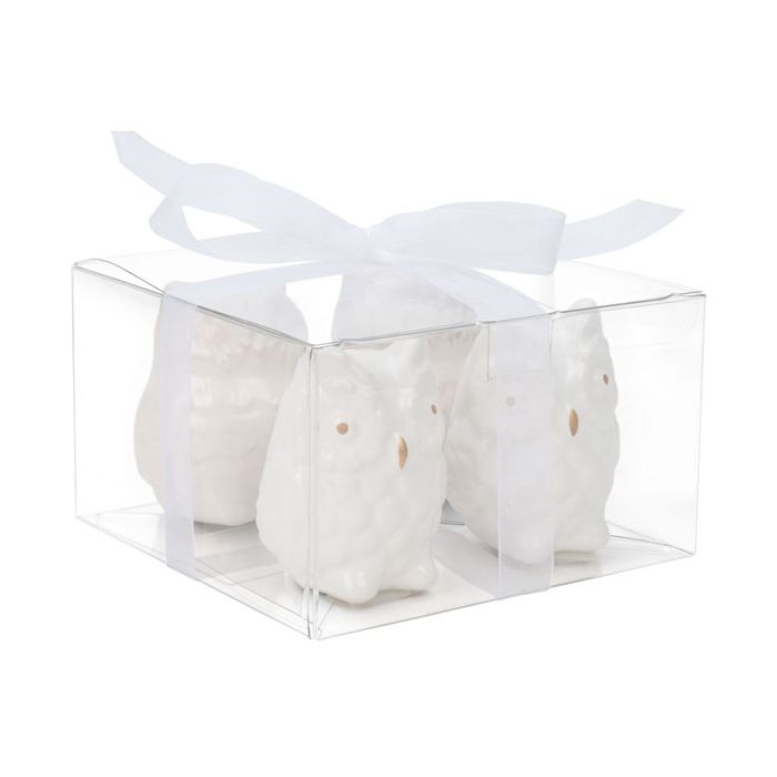 Klarsichtschachteln 13x13x7.6cm mit Automatikboden (25 Stück) [PLB200]